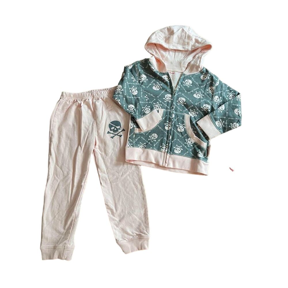 New Girls 4T "Good to the Bone" Sweatsuit Outfit